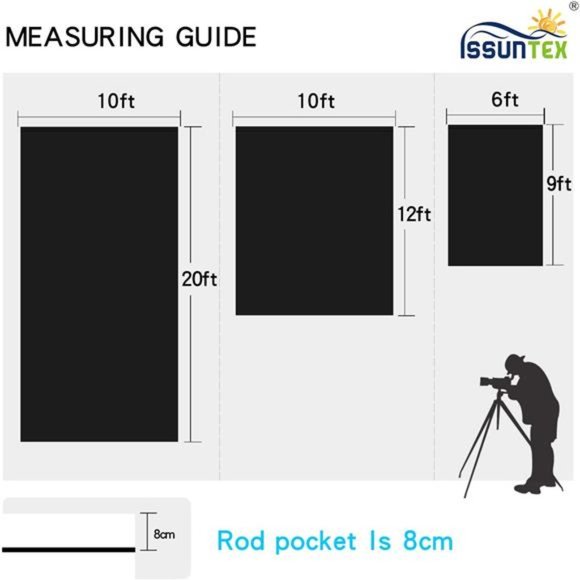 6X9 ft Background Muslin Backdrop, Photo Studio, Collapsible High Density Screen - Picture 6 of 8